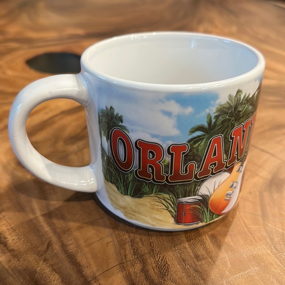 Orlando Hardrock hotel coffee mug